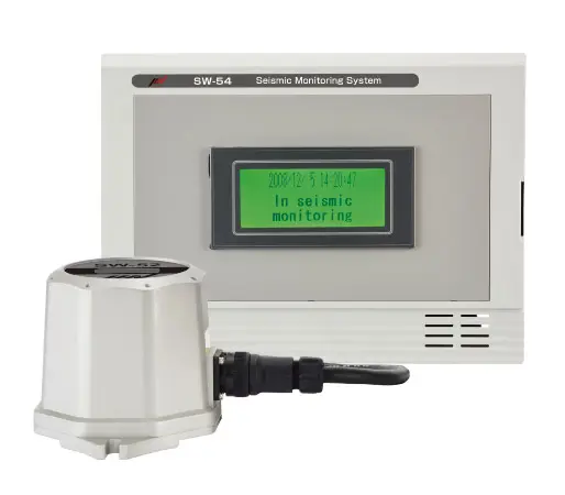 地震監視裝置付顯示器（SW-54 & SW-52）產品圖